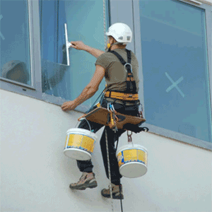 workers comp window washer
